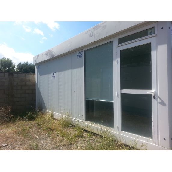 (CAS2200) CASETAS ACRISTALADAS SANITARIO 7 X 2,36 M
