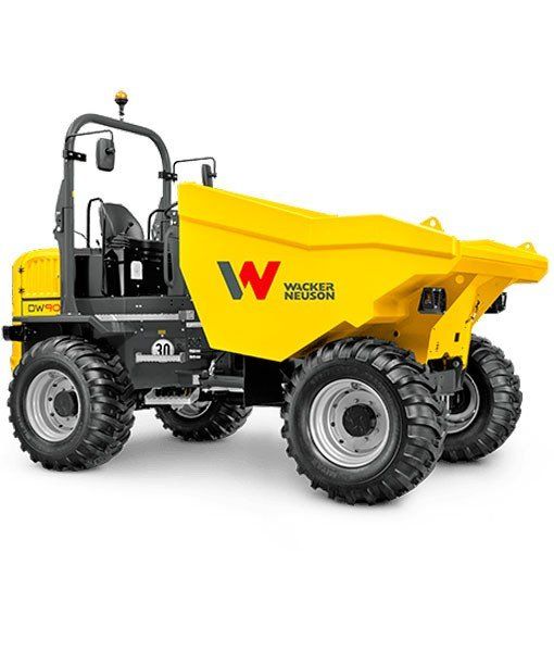 wacker neuson dumper dw90 diesel 9000 kg dumpers