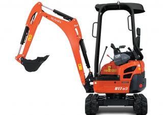 miniexcavadoras u17 3  kubota