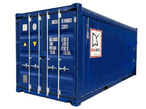 destacada contenedor maritimo