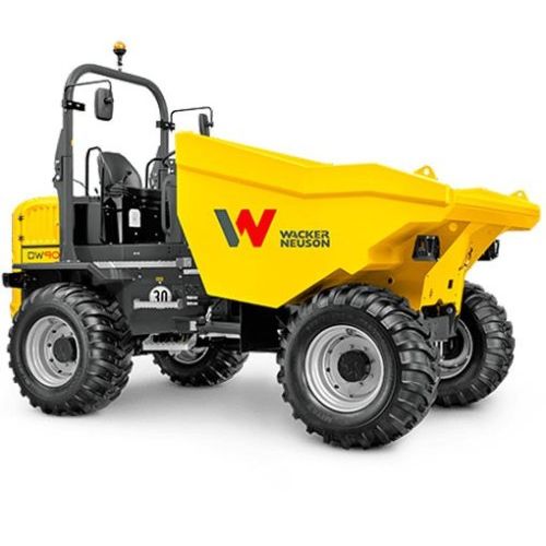 wacker neuson dumper dw90 diesel 9000 kg dumpers